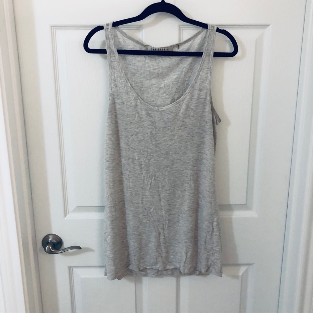 Max Studio Oatmeal Tunic Top